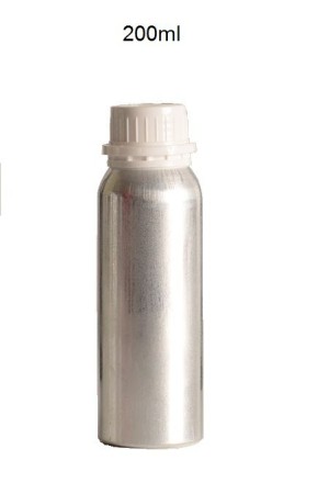 200ml aluminium bottle with plastic cap
