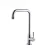 Import Bathroom Black Taps Brass Single Handle Cold Hot Water Basin Faucet from China