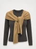 40%Polyester 20%Acrylic 20%Nylon 20%Merino Wool Knitted Pullover.