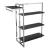 Import Stainless Steel Retail Display Shelf with Wooden Shelves – Wall Mounted Hanging Rack System | Adjustable Store Display from Republic of Türkiye