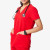 Import Best Selling Classic V Neck Medical Scrubs Nursing Clothes Spandex stretch hospital uniforms from China