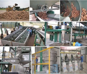 Electric Cassava Potato Starch Extraction Machine, Corn Starch Processing Machine
