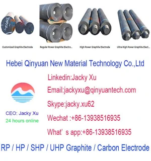 UHP RP HP graphite electrode
