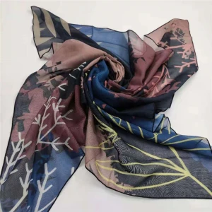 2021 new disign voile fabric hijab scarf for women Muslim