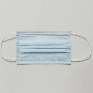 3layers non-woven fabric high elastic earloop disposable face mask