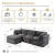 Import Modern Cloud-style Living Room Sofa from China