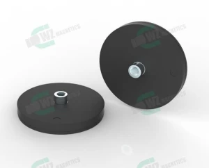 Round Strong Neodymium Silicone-Covered Magnet