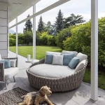 XY-05 Teslin round bed