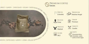 Colombian Premium - Specialty Green coffee beans