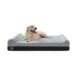 Laifug Orthopedic Memory Foam Extra Large Dog Bed Pillow(50"x36"x10", Slate Grey)
