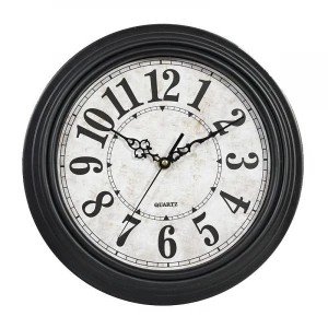 12inch Online shop hot sale promotional wall clock in low price