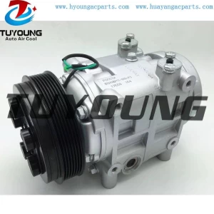 TUYOUNG   TM31 dks bus vehicle air conditioning compressor 8pk 24v fuel hole position on the top