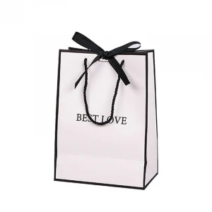 cheaper  Shopping Paper  bag with own brand Logo