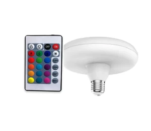 Remote control RGB flying saucer light