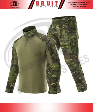 Custom combat Soldier tactical clothing camouflage army officer clothes military uniforms for sale