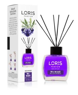 120 ML Loris Reed Diffuser Air Freshener Iris and Lily of the Valley