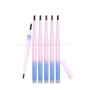 Premium Quality Air Cushion Eyebrow Pencil, Natural Make Up Eye Brow Liner With Brush Makeup Tools 3 in1