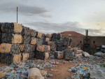 Plastics bottles recycling