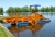 Chinese manufacturer hydraulic amphibious dredger/harvester for lake