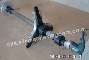 DN100-400mm 4"-16" MJ400 Portable Relief Valve Grinding Machine 