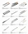 Import Sugar Cane knife sugarcane cutting machete heavy duty machete, Grass slasher from China