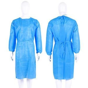 PP non-woven Disposable Medical Gown coverall surgical protective clothing