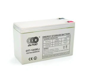 OUTDO GEL Energy Storage Battery OT7-12(GEL)/CN