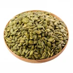 Best price wholesale organic pumpkin seeds kernels bags green 3A dark style paper color package shelf origin type