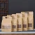 Import Kraft paper food packaging bags from China