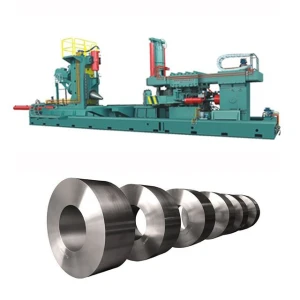 D52ka-1200 CNC Horizontal Ring Rolling Grinding Machine Automatic Flange Ring Loading Machine