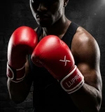 red boxing gloves