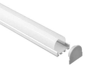 Suspended Surface Mounted LED Profile 26*24mm Architectural Aluminium Light Channel