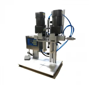 Desk top pneumatic semi-auto capping  machines for triggers