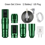 DKlab Pro Green Wireless Tattoo Machine Gun