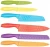 Import 12-Piece Color-Coded Kitchen Knife Set, 6 Knives with 6 Blade Guards, Multi-color from Pakistan