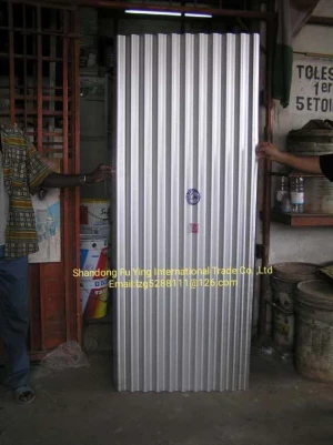 corrugated galvanized  steel  roofing sheets