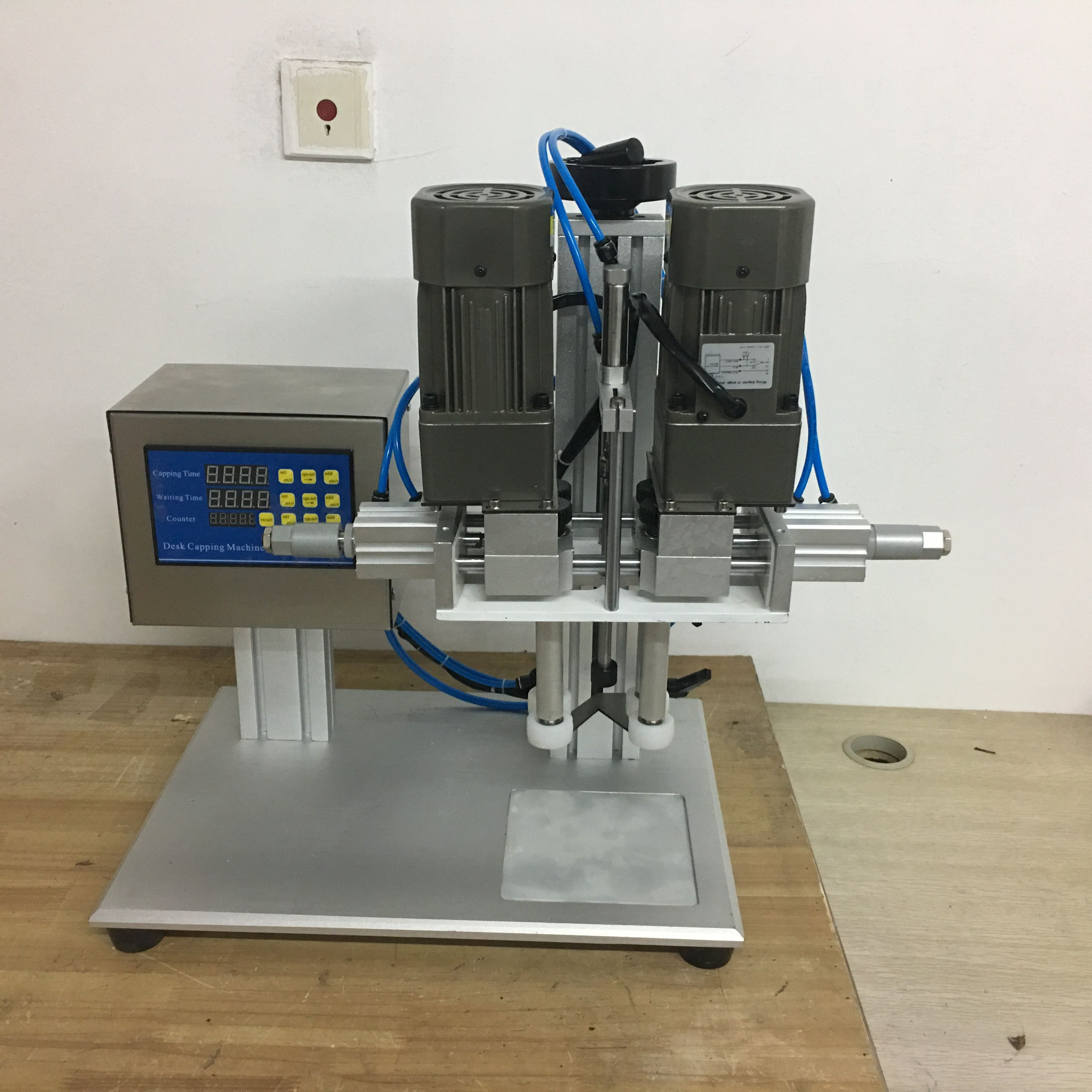 Automatic Top Machine Buy Desk Top Pneumatic Semi-auto Capping Machines For Triggers from ...