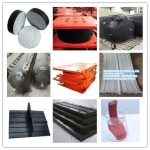 laminated rubber bearing pad for bridge