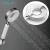 Import 11cm Eco Oxygen Rotary Donut Hand Shower Head With Automatic Cleaning Pins from China