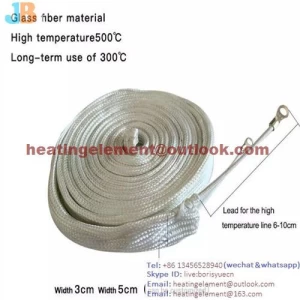 glass fiber heater belt fiber glass belt heater heating tape element