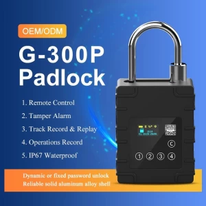 G300P Smart Container Eseal Electronnic GPS Tracker Lock