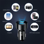 Dual USB Car-charger Adapter Fast Charging