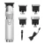 Import 0mm Gold Metal Hair Clipper Barbershop Cordless hair Trimmer Electric Baby Hair Cutting Machine from China