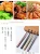 10% Off SS304 Hongda High Quality Square Shape Cutlery Durable Stainless Steel Restaurant Wedding Flatware Metal Chopsticks