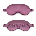 100% Natural Pure Mulberry Silk Sleeping Eye Cover Mask Travel Soft Sleep Eyemask Full Light Block Out Satin Blind Fold Eye Mask