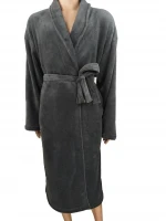 100% polyester super soft  fleece robes wholesale hotel bathrobe