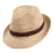 Import 100% straw summer fedora hats from China
