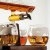 Import 1000ml whiskey wine glasses decanter with stainless steel spigot liquor dispenser from China