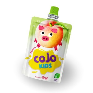 100ml Cojo Kids Pouches Orange Juice Drink