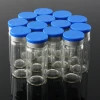 10ml Empty Glass Boxes Vials with Stopper Seals Cosmetic Bottles DIY Clear Transparent Glass Jars Containers